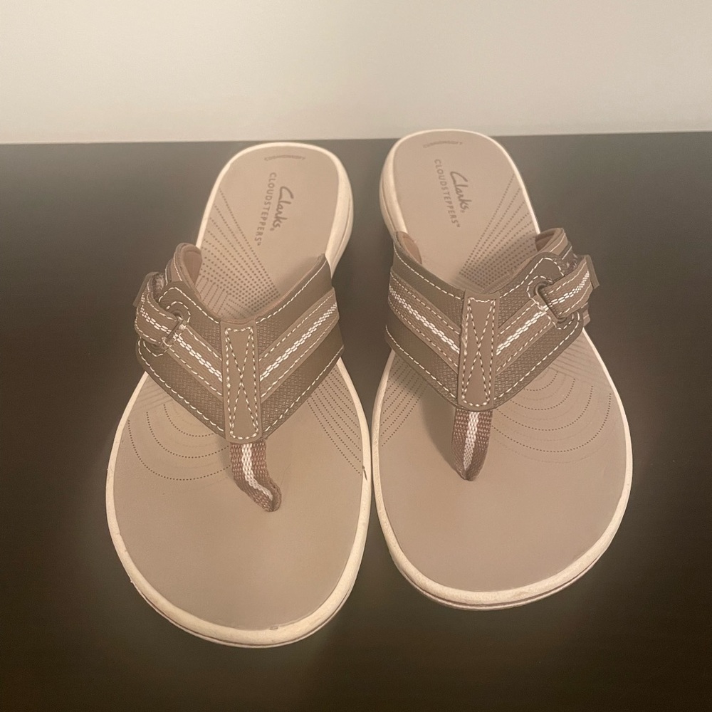 Clarks flip flops Cloudsteppers cushionsoft - Picture 6 of 8